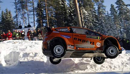 Ford Fiesta WRC, Henning Solberg, Rallye Schweden 2011