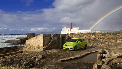 02/11 Mercedes F-Cell World Drive, Mercedes B-Klasse, 10. Etappe