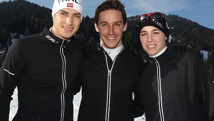 Rahel Frey, Edoardo Mortara , Filipe Albuquerque 