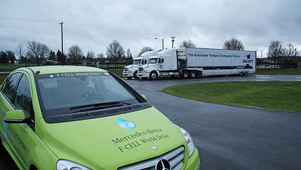 Mercedes F-Cell World Drive, 25. Etappe, Medford-Salem