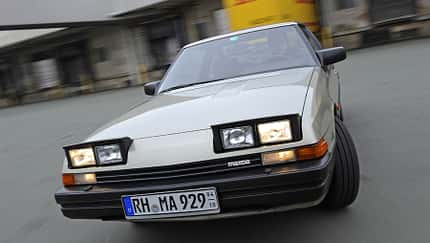 Mazda 929 Coupe, Front, Frontlichter, Detail