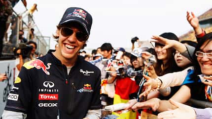 Sebastian Vettel GP China 2011