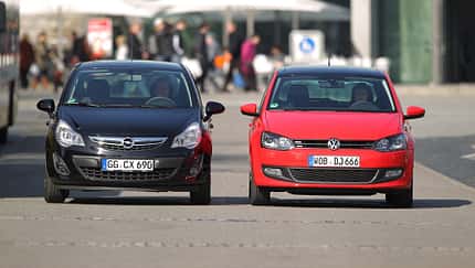 Opel Corsa 1.3 CDTI und VW Polo 1.6 TDI