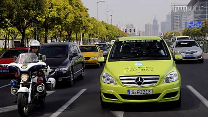 Mercedes F-Cell World Drive, 39. Etappe, China, Shanghai - Huaian
