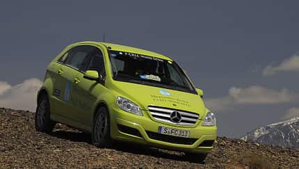 05/11 Mercedes F-Cell World Drive, B-Klasse, Brennstoffzelle, 49. Tag
