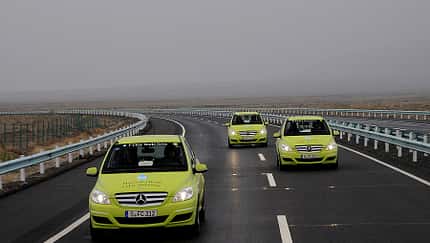 05/11 Mercedes F-Cell World Drive, B-Klasse, Brennstoffzelle, 51. Tag