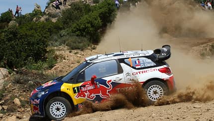 Sebastien Loeb WRC Rallye Sardinien 2011