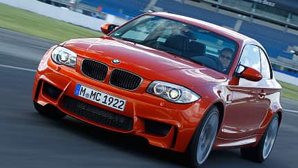 BMW 1er Coupe, Frontansicht, Kurve, Teststrecke