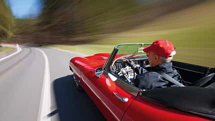 Jaguar E-Type Serie 1, Fahrt, Franz-Peter Hudek, 
