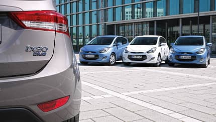 Hyundai ix20, Detail, Frontansicht