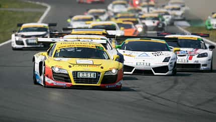 Fahrerfeld bei den ADAC GT-Masters