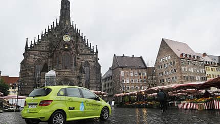 Mercedes F-Cell World Drive Tag 72, Nürnberg - Stuttgart