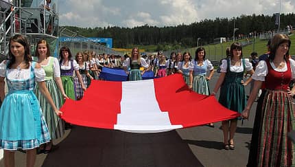 DTM, Spielberg, Grid Girls