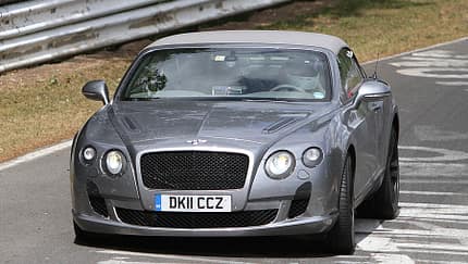 Erlkönig Bentley Continental GTC