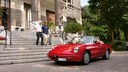Alfa Romeo Spieder, Axel Marx, Stadtszene, Mailand