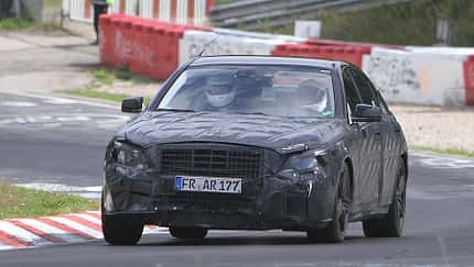 Erlkönig Mercedes S-Klasse