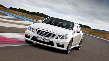 Mercedes E 63 AMG, Front, Frontansicht, Rennstrecke