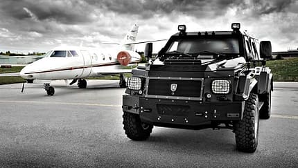 Rambo-Mobil für Millionäre