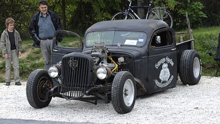 Ford Pick-up, Hot Rod, Frontansicht Ford Pick-up, Hot Rod, Frontansicht