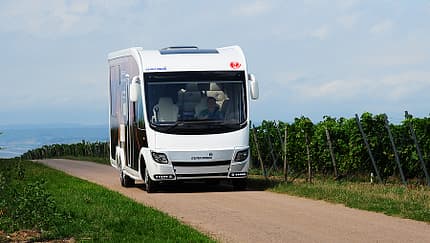 Euramobil Spa-Mobil, Front