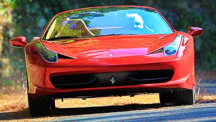 Ferrari 458 Spider, Front