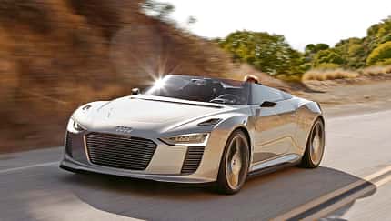 Audi e-tron Spyder, Front