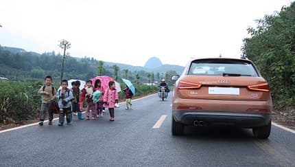 10/2011 Audi Q3 Trans China Tour 2011, Tag 12, Yangshuo-Guilin