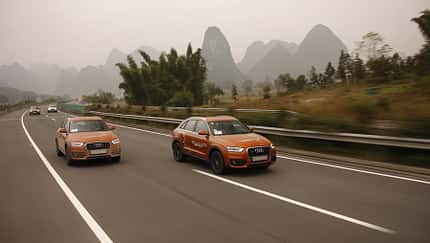 10/2011 Audi Q3 Trans China Tour 2011, Tag 14, Zhaoqing-Guangzhou