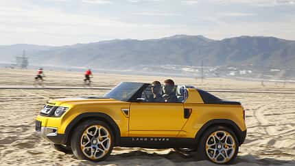 Land Rover DC100 Sport, Seite