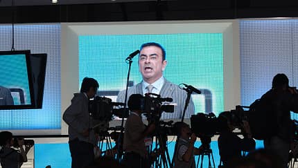 Tokio Motor Show 2011, Renault-Nissan-Chef Carlos Ghosn