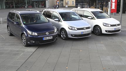 VW Touran 1.4 TSI, VW Touran 1.4 TSI Ecofuel, VW Touran 2.0 TDI