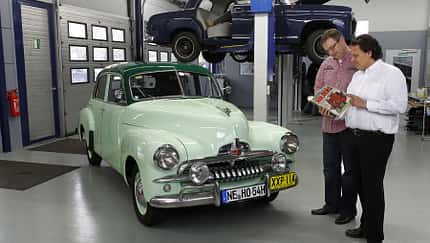 Holden FJ Special Sedan, Werkstatt