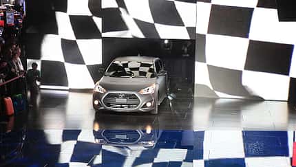 Hyundai Veloster Turbo auf der Detroit Motor Show 2013