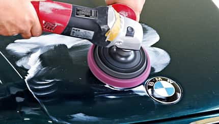 Professionelle Fahrzeugaufbereitung, Beispiel BMW