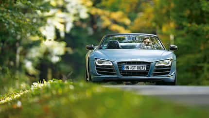 Audi R8 GT Spyder, Frontansicht