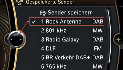 Radio, Senderliste