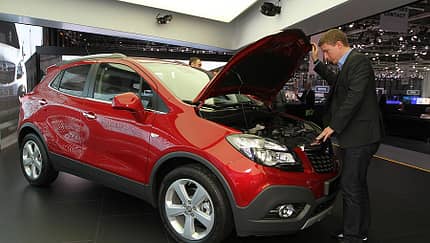 Sitzprobe Opel Mokka
