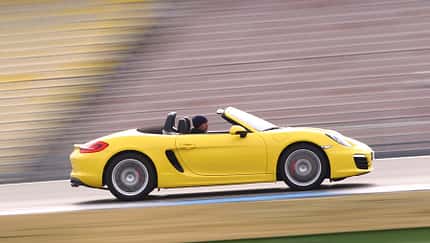 Porsche Boxster, Seitenansicht