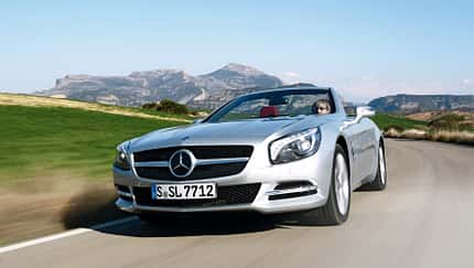 Mercedes SL 500, Frontansicht, Kühlergrill
