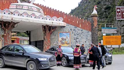 Audi Q3, Testflotte, Kloster, China