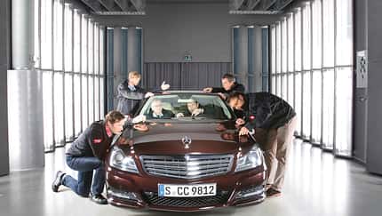 Mercedes C-Klasse, Frontansicht