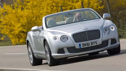 Bentley Continental GTC, Frontansicht