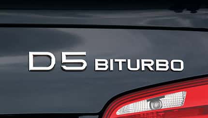 BMW Alpina D5, Typenbezeichnung, Schriftzug