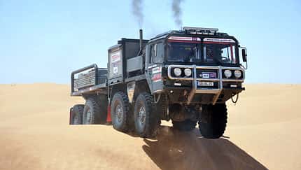 Sahara-Rallye Grand Erg Tunesien 2012