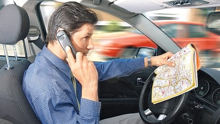 Telefonieren, Cockpit, Handy