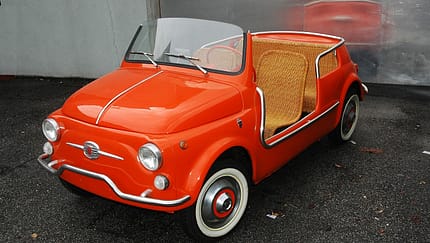 1963 Fiat 500D Jolly Beach Car Carrozzeria Ghia