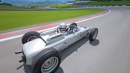 Formel 1-Porsche 804, Seitenansicht