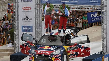 Sebastien Loeb rallye Akropolis Griechenland 2012