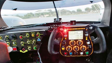 Cockpit, Detail, Audi R18 TDI
