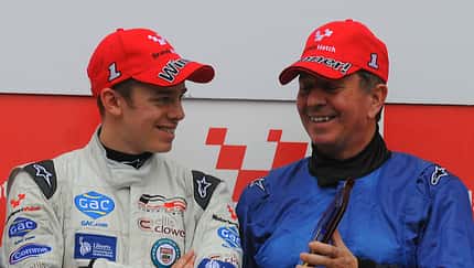 Alex Brundle (GBR), Martin Brundle (GBR)
